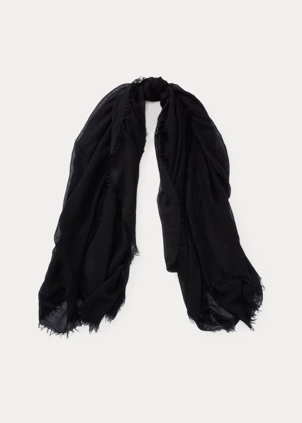 Women's Polo Ralph Lauren Frayed Scarf | 139826XBS